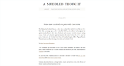 Desktop Screenshot of amuddledthought.com